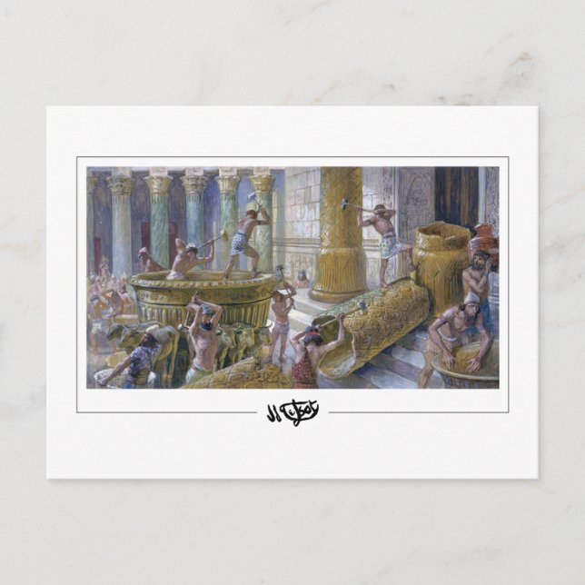 James Tissot #714 - Fine Art Postkarte (Vorderseite)
