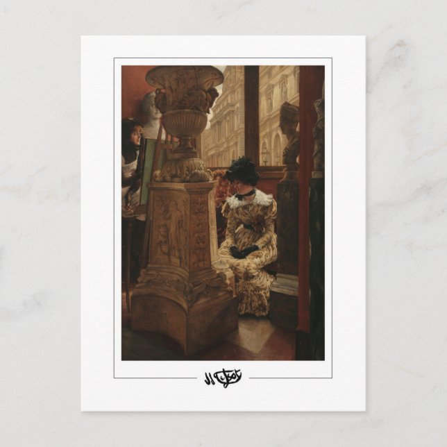 James Tissot #855 - Fine Art Postkarte (Vorderseite)