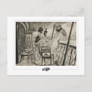James Tissot #89 - Feine Kunst Postkarte