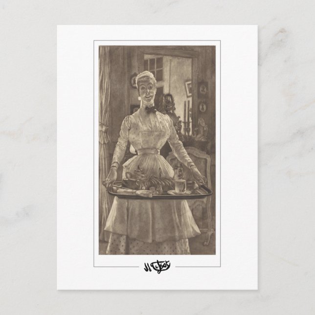James Tissot #918 - Fine Art Postkarte (Vorderseite)