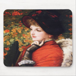 James Tissot-Art der Schönheits-Mausunterlage Mousepad