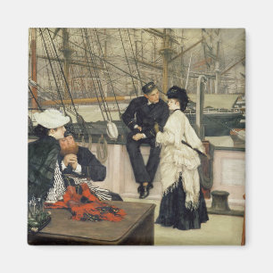 James Tissot der Kapitän und der Kamerad, 1873 Magnet