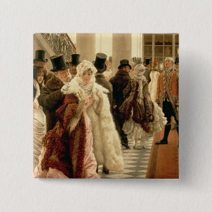 James Tissot   die Frau von Mode, 1883-5 Button