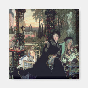 James Tissot die Witwe, 1868 Magnet