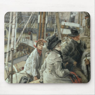 James Tissot durch Wasser, c.1881-2 Mousepad