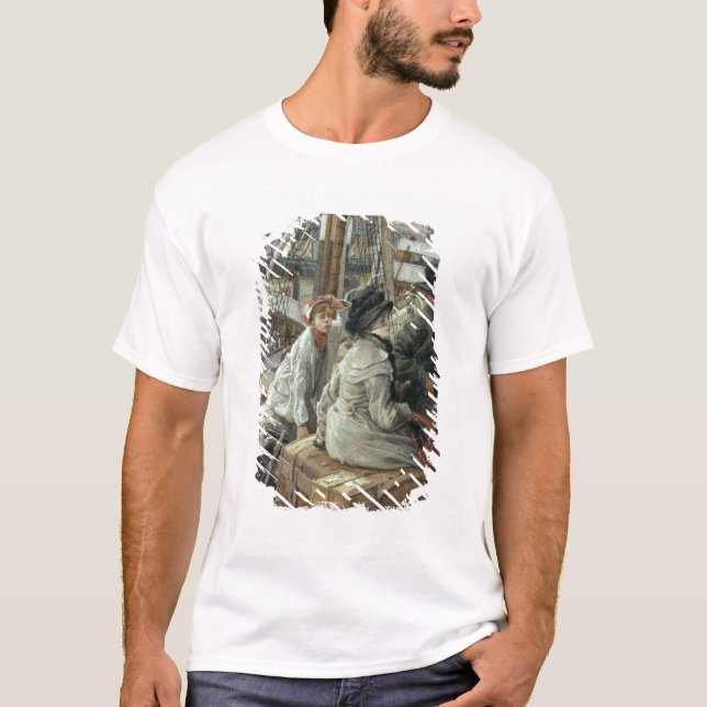 James Tissot | durch Wasser, c.1881-2 T-Shirt (Vorderseite)
