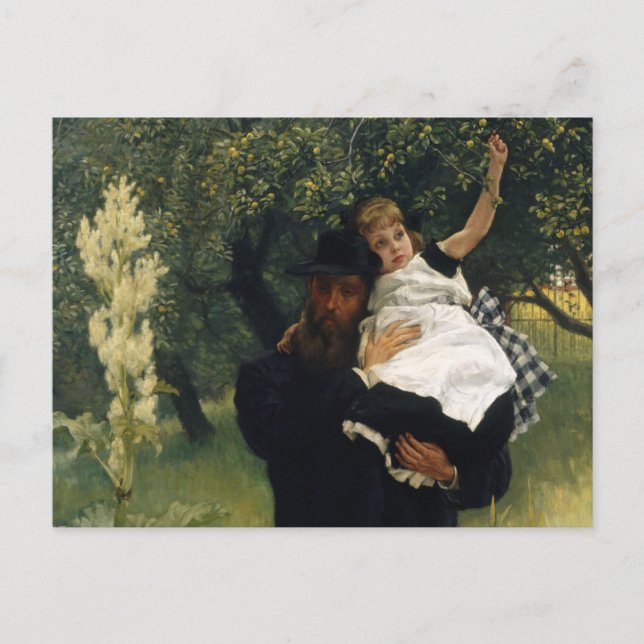 James Tissot Father CC0016 Postcard Postkarte (Vorderseite)