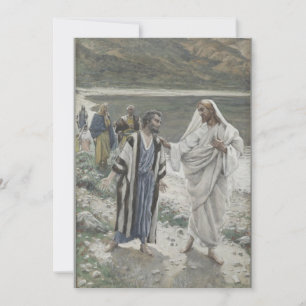 James Tissot - Meine Lämmer Gefüttert Einladung