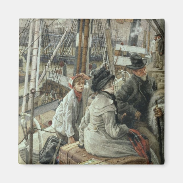 James Tissot | Nach Wasser, c.1881-2 Magnet (Vorne)
