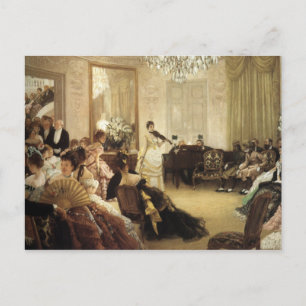 James Tissot Painting Postkarte