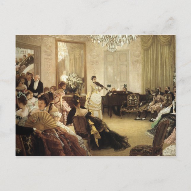 James Tissot Painting Postkarte (Vorderseite)