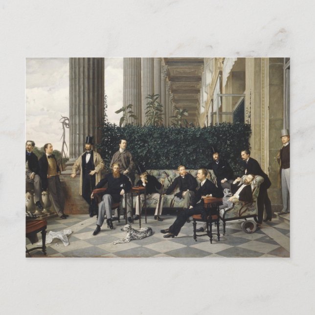 James Tissot Painting Postkarte (Vorderseite)