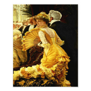 James Tissot "The 1800s Ball" Tanz Fotodruck