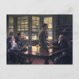 James Tissot - The Prodigal Son in Modern Life - T Postkarte