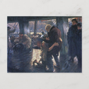 James Tissot - The Prodigal Son in Modern Life - T Postkarte