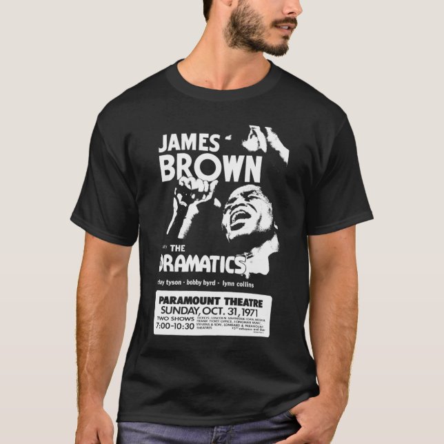 James Vintage Brown Concert Retro132 T-Shirt (Vorderseite)