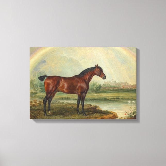 James Ward Horse Painting Leinwanddruck (Vorderseite)