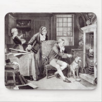 James Watt, der mit Dampf spielt