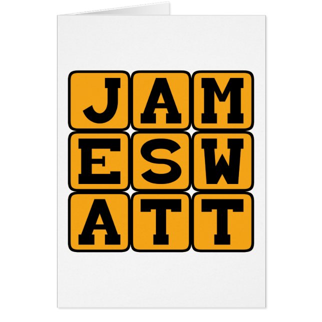 James Watt, Schottischer Erfinder (Vorne)