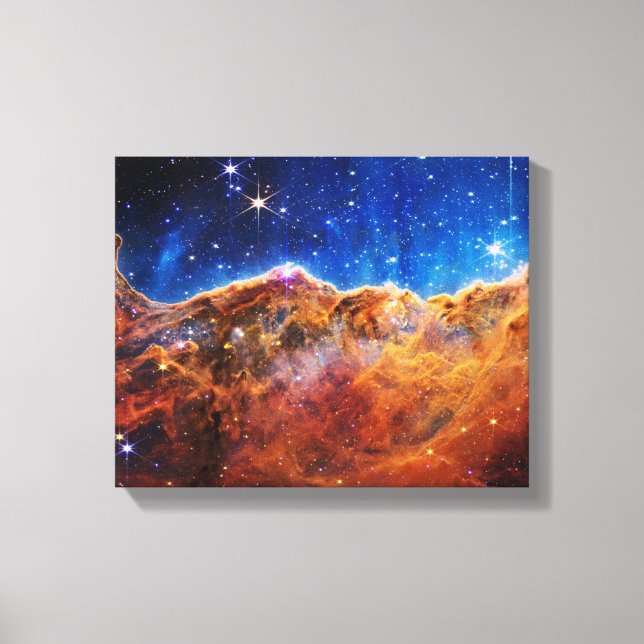 James Webb Space Telescope Carina Nebula Leinwanddruck (Vorderseite)