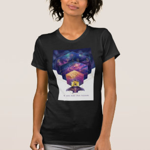 James Webb Space Telescope Illustration Art T-Shirt