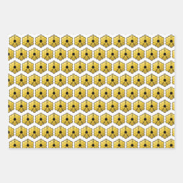 James Webb Space Telescope JWST Mirror Pattern Geschenkpapier Set
