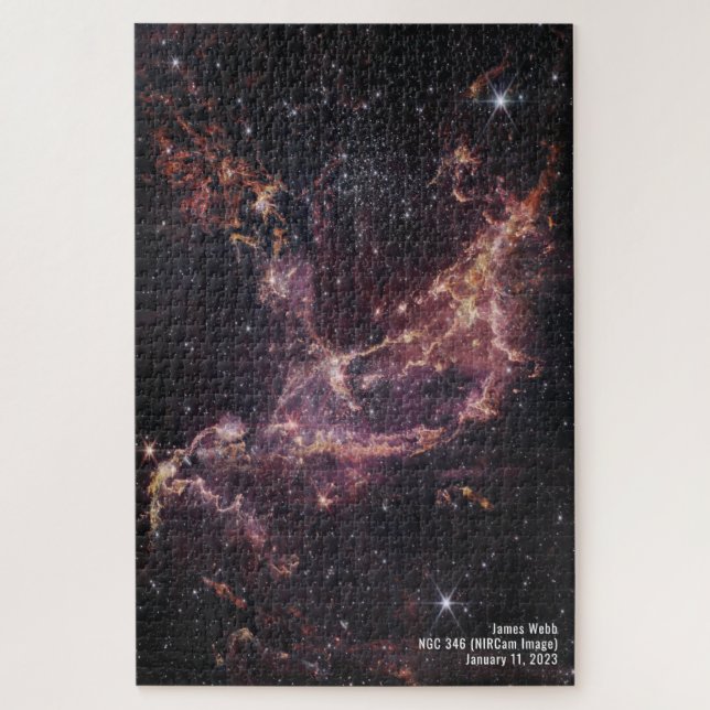 James Webb Space Telescope NGC 346 (NIRCam Image) Puzzle (Vertikal)