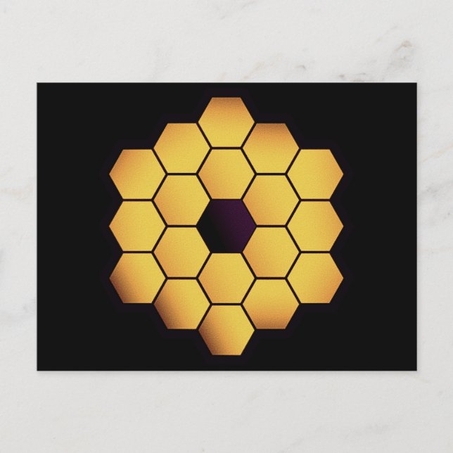 James Webb Space Telescope Postcard Postkarte (Vorderseite)