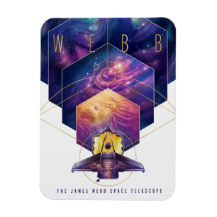 James Webb Space Telescope Poster. Magnet