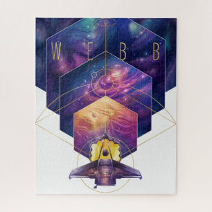 James Webb Space Telescope Poster. Puzzle