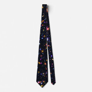 James Webb Space Telescope Simulation - Pop Art Krawatte