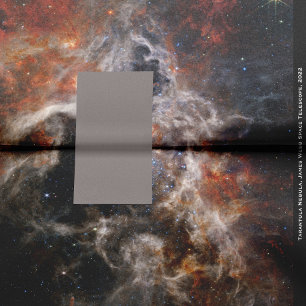 James Webb Tarantula Nebula Hi-Res 2022 Dekoupage Seidenpapier