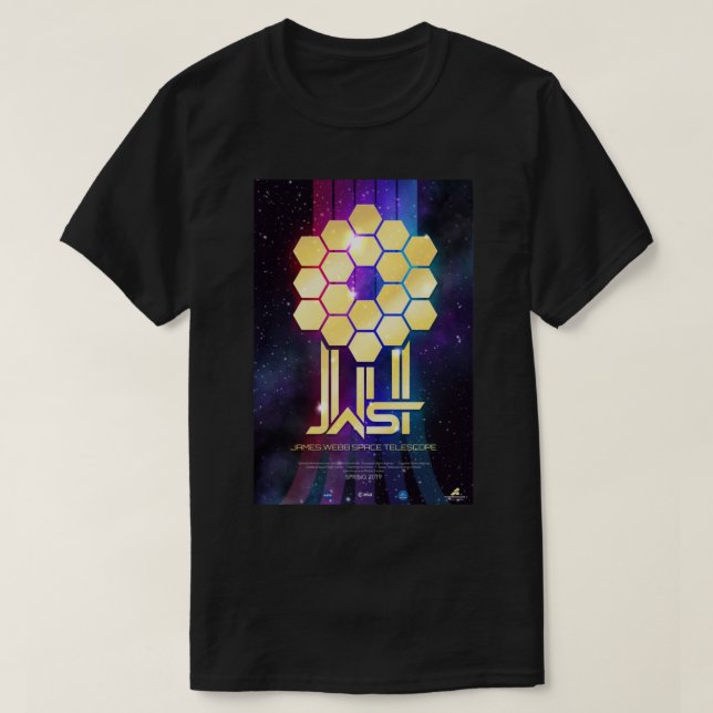 James Webb Telescope T-Shirt (Design vorne)