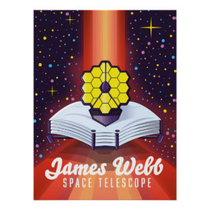 James-Webb-Weltraumteleskop. Poster