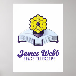 James-Webb-Weltraumteleskop. Poster