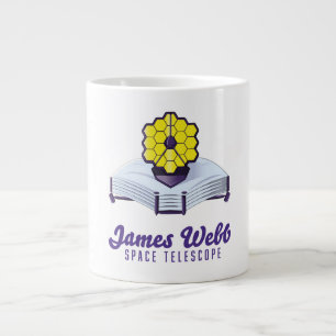 James-Webb-Weltraumteleskop. Riesige Kaffeetasse Jumbo-Tasse