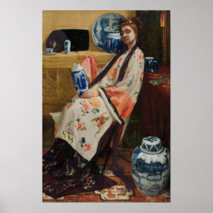 James Whistler - Der Lange Leizen der sechs Marken Poster