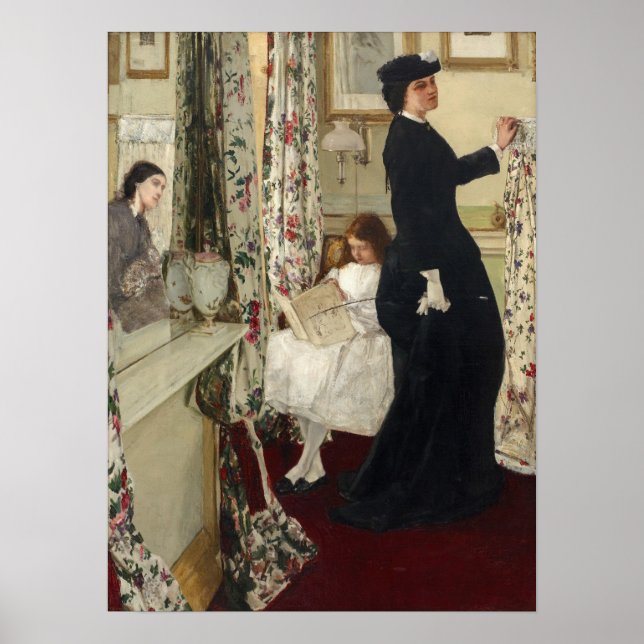 James Whistler - Der Music Room Poster (Vorne)