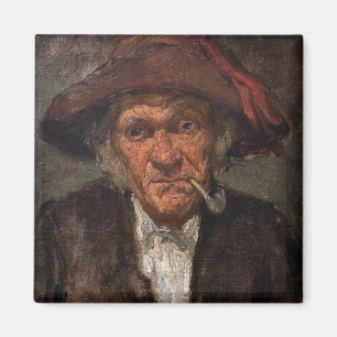 James Whistler - Man raucht ein Stück Magnet