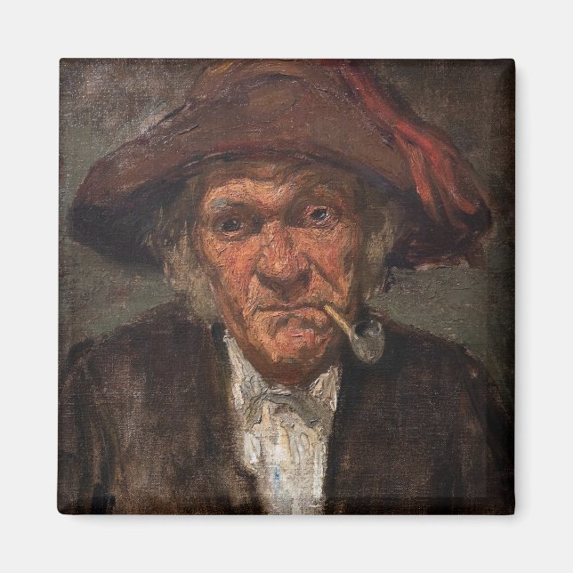 James Whistler - Man raucht ein Stück Magnet (Vorne)