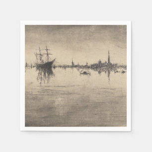 James Whistler - Nocturne aus Venedig Serviette