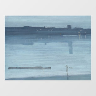James Whistler - Nocturne: Chelsea Fensteraufkleber