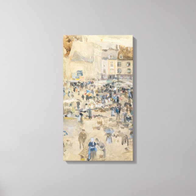 James Whistler - Nocturne: Chelsea Leinwanddruck (Vorderseite)