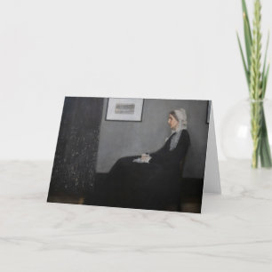 James Whistler - Portrait der Mutter des Künstlers Karte