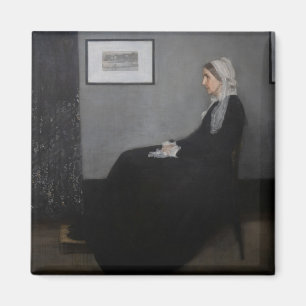 James Whistler - Portrait der Mutter des Künstlers Magnet