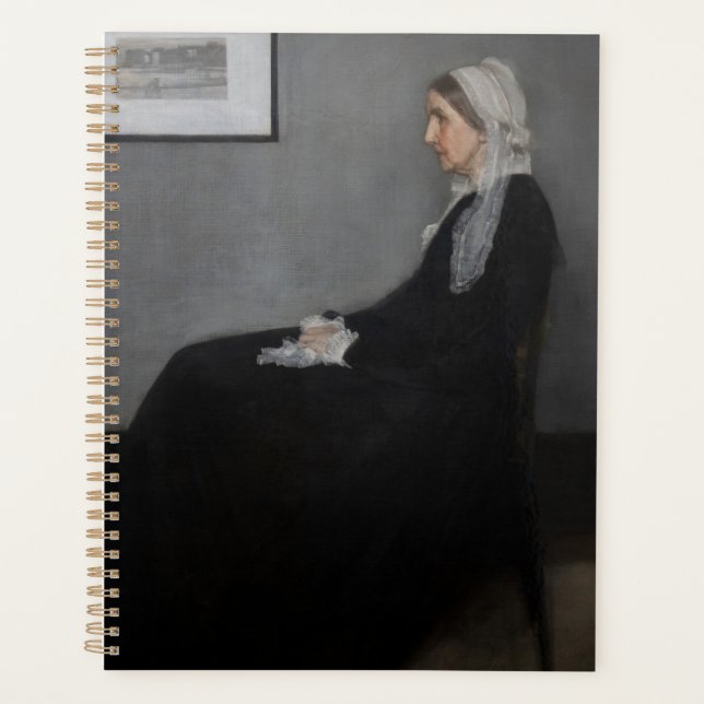 James Whistler - Portrait der Mutter des Künstlers Planer (Vorderseite)