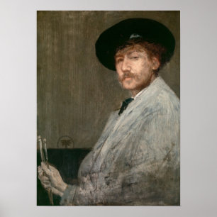 James Whistler - Portrait des Malers Poster