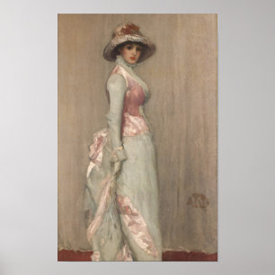 James Whistler - Portrait von Lady Meux Poster
