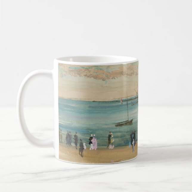 James Whistler - Southend Pier Kaffeetasse (Links)