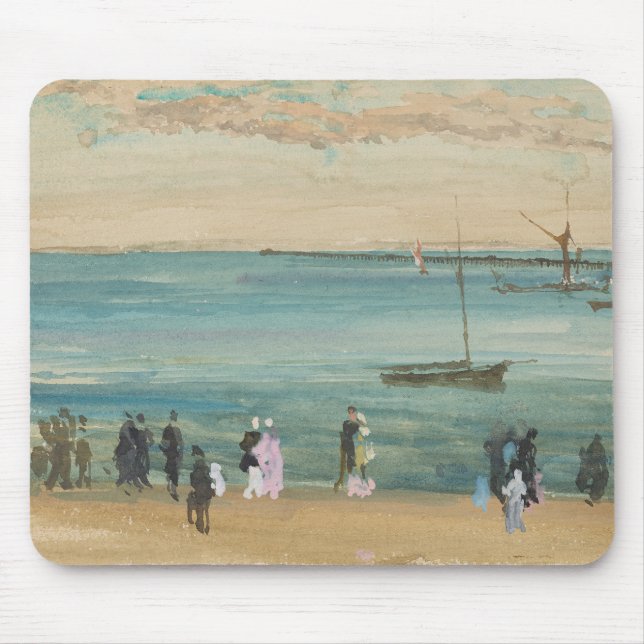 James Whistler - Southend Pier Mousepad (Vorne)